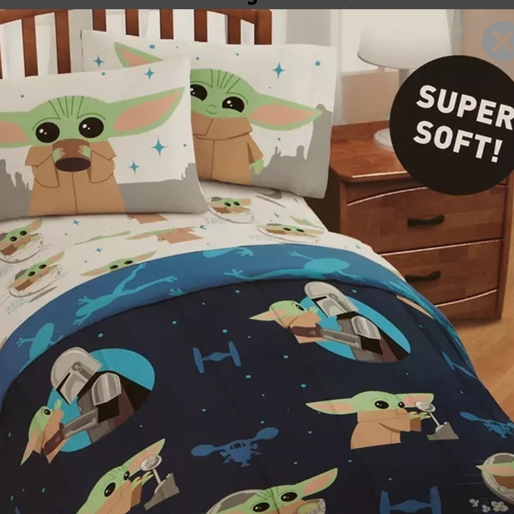Star Wars the Mandalorian Twin Comforter - Picture 3 of 8